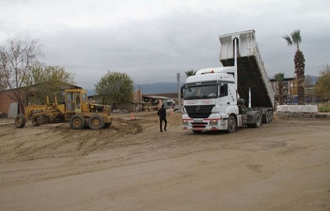 Manisa Sarıgöl'de dolgu çalışmaları başladı!