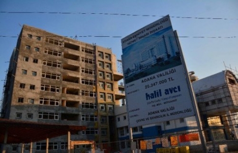 Adana Emniyet Müdürlüğü'nün yeni binasında son durum!