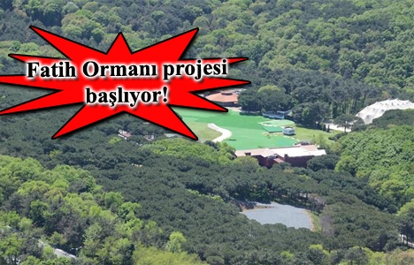 Park Orman Tabiat Parkı için izin çıktı!