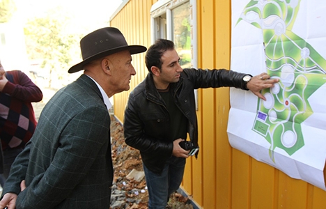 Altınok Öz, Yakacık’taki park çalışmalarını inceledi!