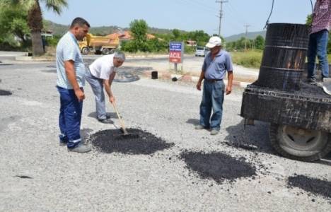 Manisa'da yol çalışmaları devam ediyor!