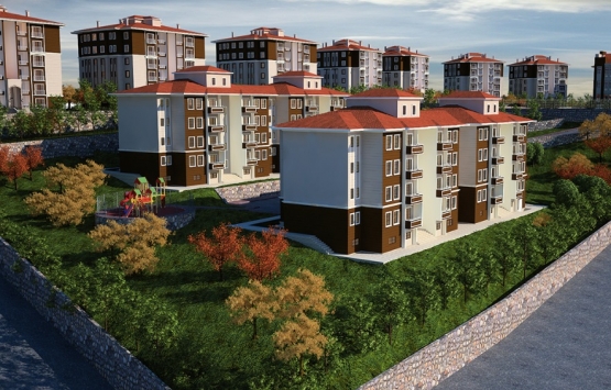 TOKİ Adıyaman Çelikhan da 63 aile ev sahibi oldu!