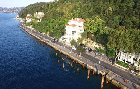 Beykoz sahili denize doğru 10 metre genişleyecek!