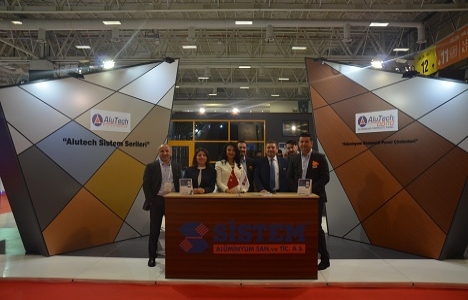 Sistem Alüminyum pencere fuarına damga vurdu!