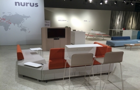 Nurus yeni ve yenilenen tasarımlarını Orgatec 2014 Fuarı’nda ilk kez tanıttı!
