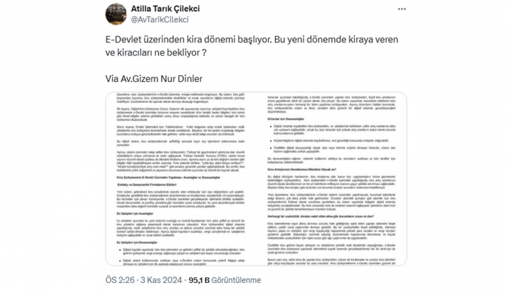 Kira sözleşmelerinde e-Devlet dönemi: Ev sahipleri ve kiracılar için avantajlar, dezavantajlar neler?