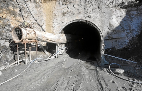 Zile Dereboğazı İçme Suyu Barajı'nda tünel çalışmaları başladı!