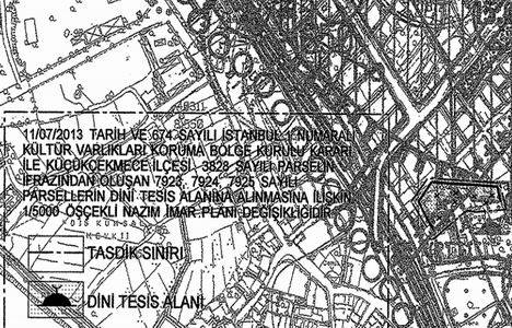 Küçükçekmece Abdüsselam Camii ve çevresi imar planı askıda!