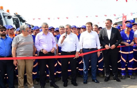 Sancaktepe Belediyesi Temizlik İşleri Şantiyesi açıldı!