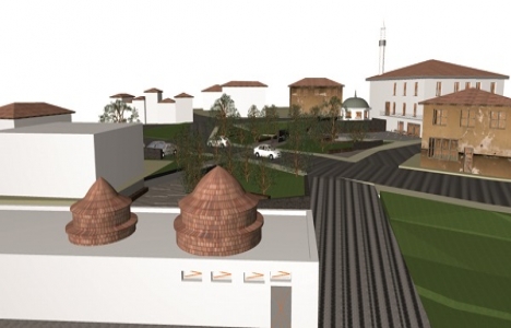 Düzce Konuralp Tarihi Kent Meydanı görücüye çıkıyor!