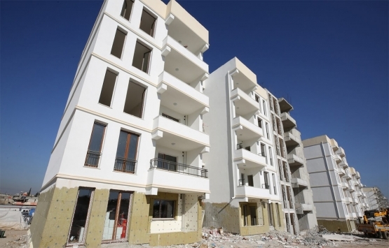 Şanlıurfa Eyyübiye'de kentsel dönüşüm evleri yükseliyor!