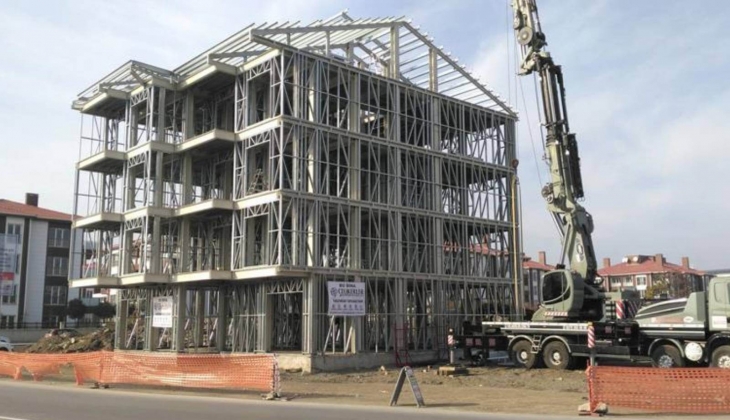 Türkiye'de çelik yapı sektörünün genel yapılardaki payı yüzde 5! Çelik evlere talep yetersiz!