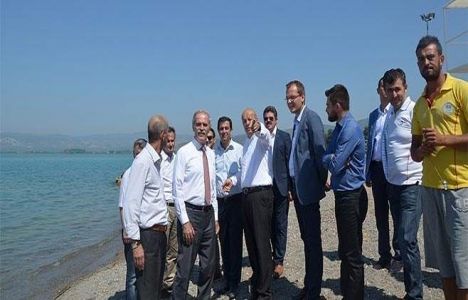 Bursa İznik sahili bölgeye örnek olacak!