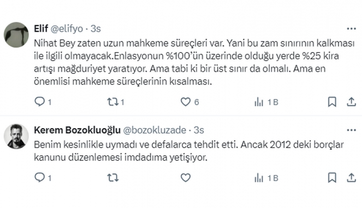 Kiracılara soruldu: Ev sahibiniz kira zammı yaparken yüzde 25 sınırına uydu mu?