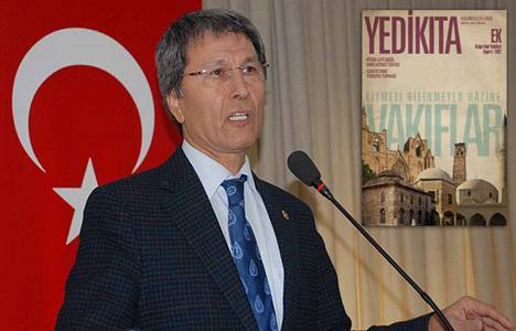 Yusuf Halaçoğlu: Kıbrıs’ın üçte ikisi vakıf arazisi!