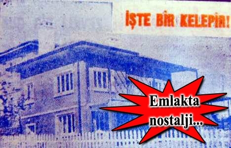 Kadıköy Suadiye'de satılık iki katlı villa: 25 bin lira!