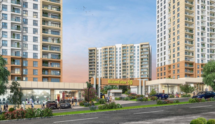 Bizim Evler projesinde hemen teslim dairelerde 48 ay taksit fırsatı!