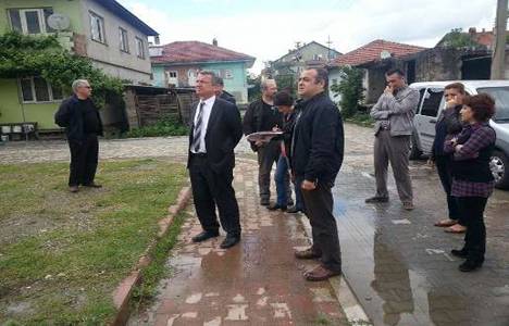 Çaycuma'da yol genişletme çalışmaları sürüyor!