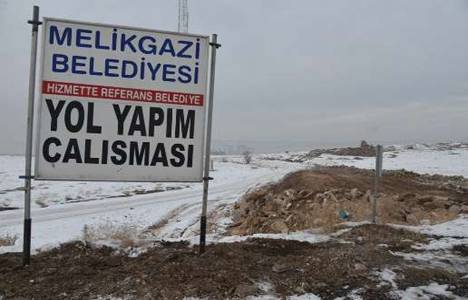 Melikgazi'de Serkent ile Toki arasında yeni yol açılıyor!