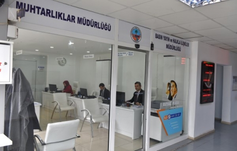 Turhal Muhtarlıklar Müdürlüğü açıldı!