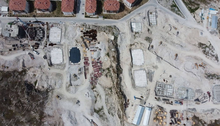 Malatya Gelinciktepe de 1.799 adet deprem konutunun inşası tam gaz! 