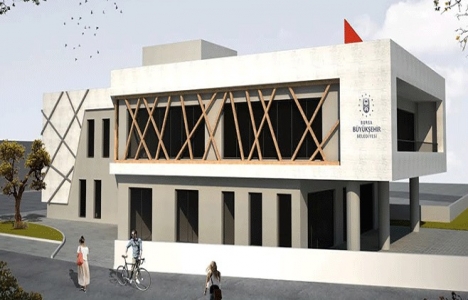 İznik Çakırca'ya modern hizmet binası!