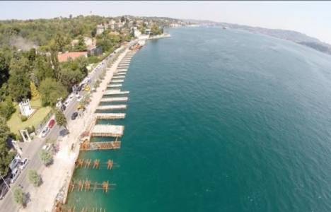 Emirgan sahil yolunun genişletilmesi projesi yeni yılda tamamlanacak!