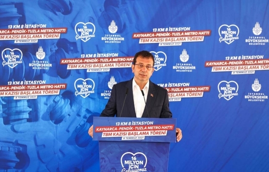 Kaynarca - Pendik - Tuzla metro hattında TBM kazıları başladı!