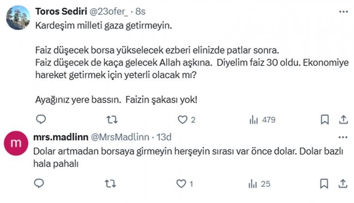 2025 te faizler düşerse, Borsa İstanbul da çimento, gayrimenkul ve inşaat sektörleri pozitif etkilenecek!