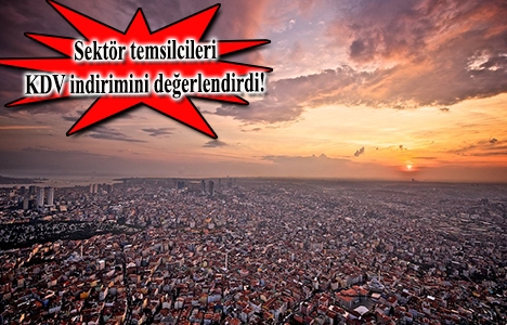 Konutta KDV indirimi satışları artıracak!