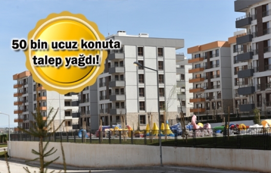 TOKİ 50 bin sosyal konut kampanyasına 12 kat talep!