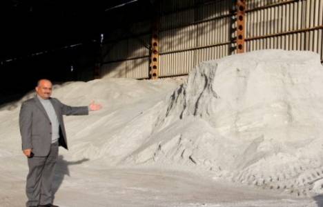 Çankırı'da köy sakinleri tarım arazisine kurulacak tuz fabrikasını protesto etti!