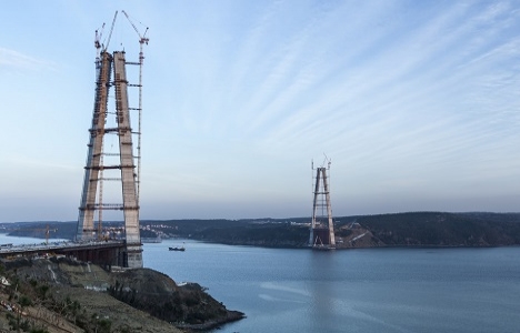 3. Boğaz Köprüsü son durum fotoğrafları!