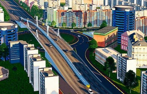 Antalya'daki Çallı Kavşağı sorunu kablolu köprü ile aşılacak!