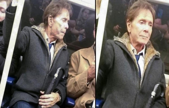 Emlak kralı Cliff Richard metroya bindi!