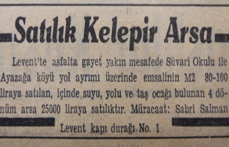 levent semtinin tarihi