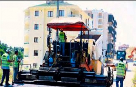 Ankara Gölbaşı'na 100 bin tonluk asfalt!