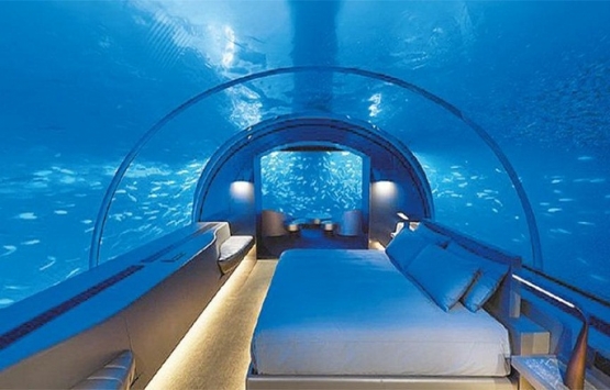 Dünyanın ilk denizaltı oteli Maldivler’de açıldı!