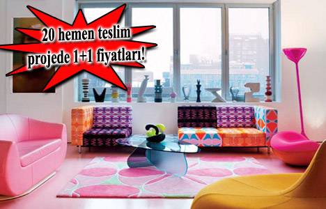 Hemen teslim 1+1 daire fiyatları 2013!