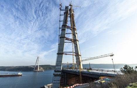3. Boğaz Köprüsü son durum fotoğrafları!