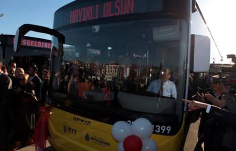 Maltepe'ye 100 yeni İETT otobüsü daha alındı!