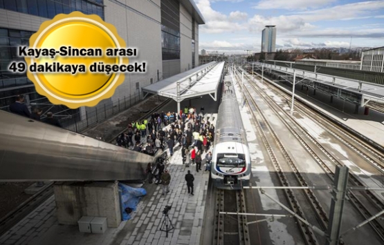 Başkentray 12 Nisan'da hizmete açılıyor!