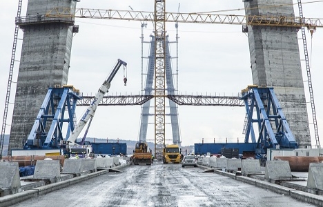 3.köprü ve Kuzey Marmara Otoyolu inşaatından son fotoğraflar!