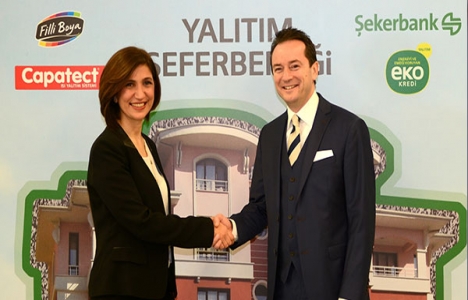 Şekerbank ve Filli Boya'dan yalıtım için EKOkredi!