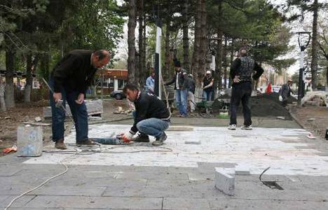 Erzincan Barış Manço Parkı yenileniyor!