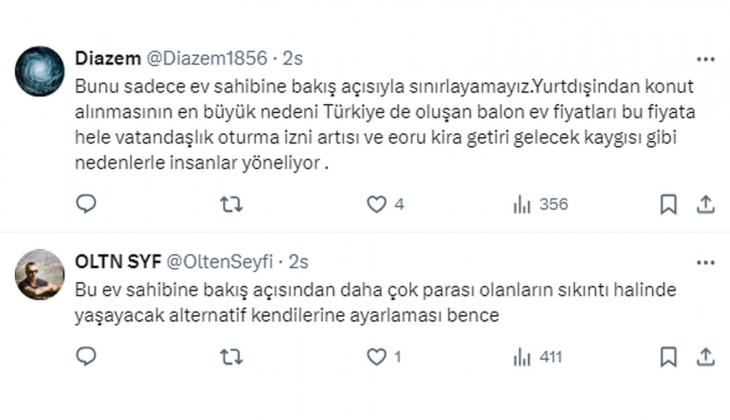 Türkiye de ev sahibine düşman anlayış değişmezse, gayrimenkulde yurt dışına kaçış devam eder!