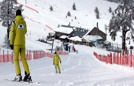 Kartalkaya'da 15 günde 30 bin tatilci hedefi!