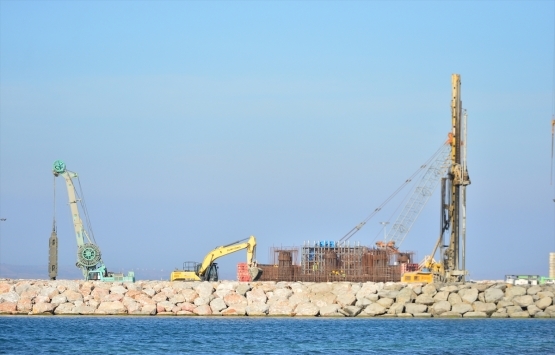 1915 Çanakkale Köprüsü nün ayakları yükseliyor!