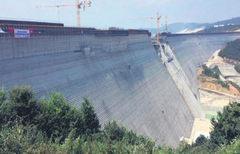 Melen Barajı'nın inşaatında son durum!