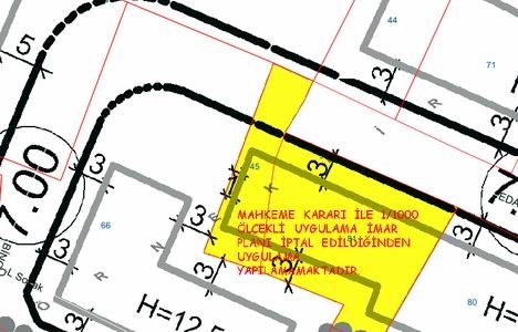 Kadıköy de değişikliği iptal edilen konut alanının imar planı tekrar askıya çıkacak!